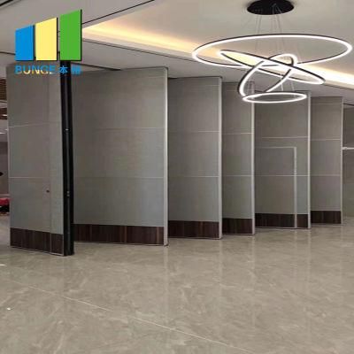 Laminate Finish Full High Acoustic Sliding Door Partitions