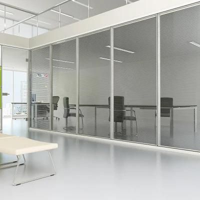 Luxury Double Glazed Extruded Aluminium Partition Wall for Office