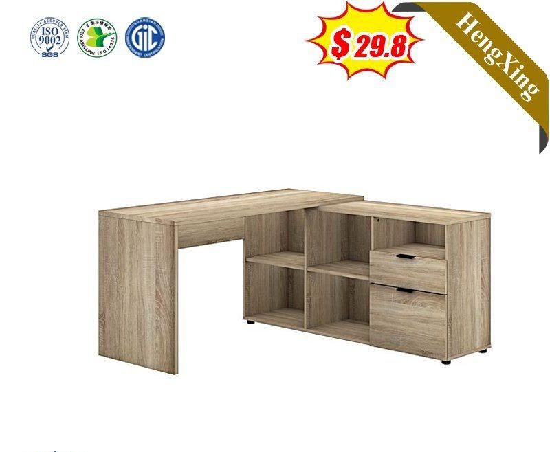 Modern Wholesales Home Living Room Office Furniture Sample Study Table Computer Desk with Side Table