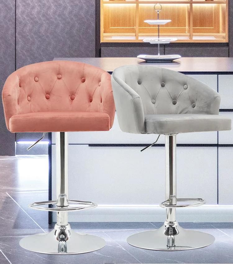 Colorful Swivel Accent Chair with Footrest