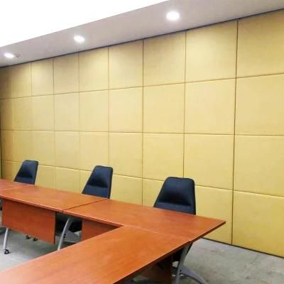 Mobile Rooms Dividing System Sound Proofing Sliding Folding Partition Walls for Office