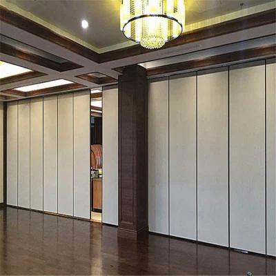 Soundproof Space Separating Acoustic Movable Partition Wall for Conference Room