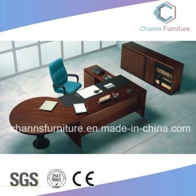 Classical Dark Wooden Furniture Office Desk Manager Table