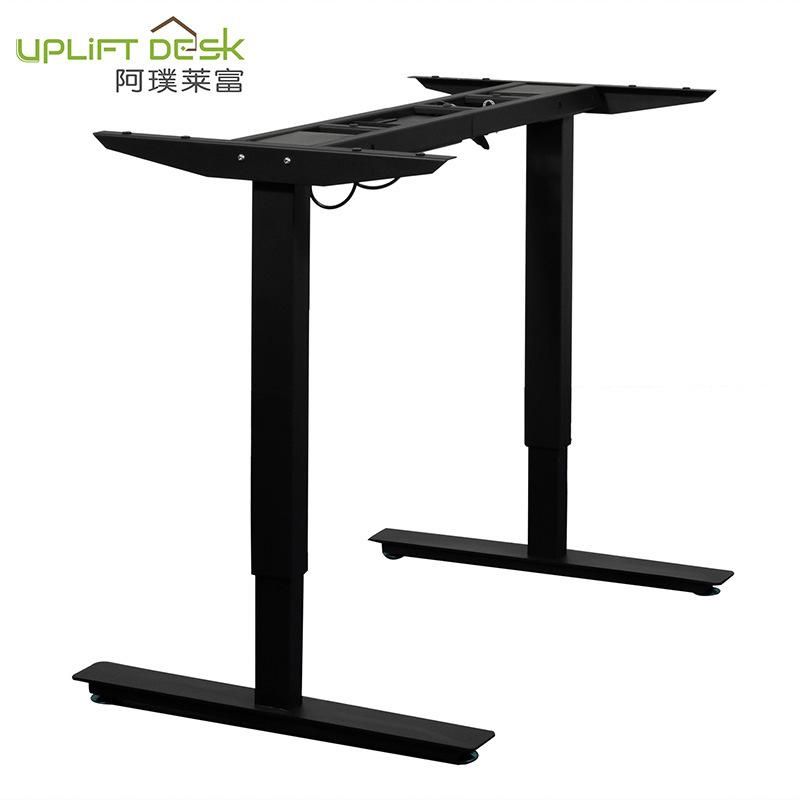 Dual Motor Ergonomic White Adjustable Standing Desk Frame Only