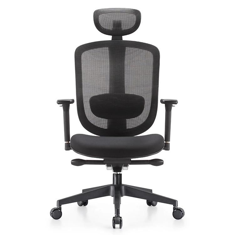 Aluminium Back Ergonomic Mesh Medium Back Executive Office Chair