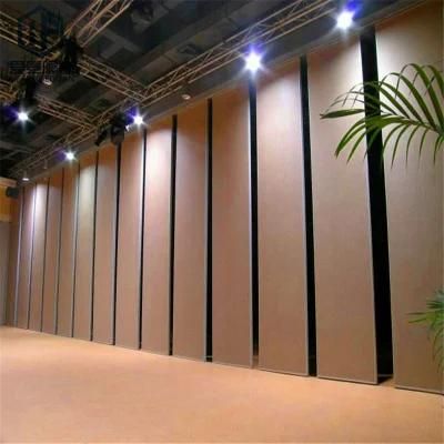 Modern Acoustic Material Sliding Folding Partition Hotel Soundproof Movable Walls