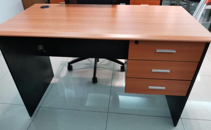 Cheap Price Fireproof Board 1.4m Computer Executive Study Office Table