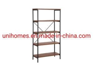 Custom Made 5 Tiers Living Room Metal Display Book Rack Kids Book Shelf