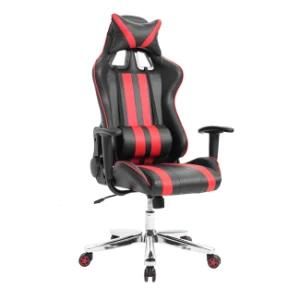 Executive Racing Style Computer Gaming Office Chair with Lumbar Support Red