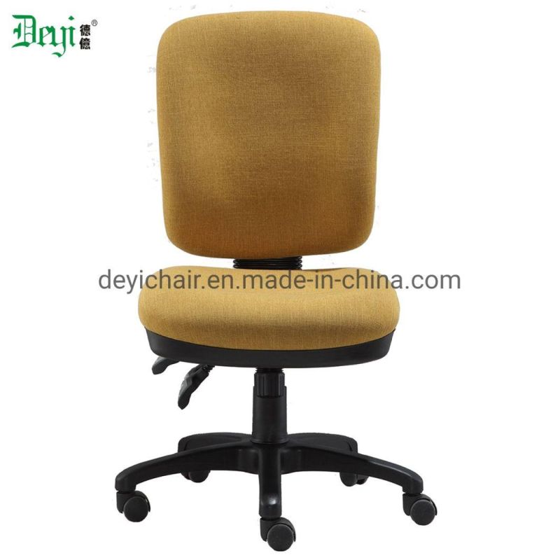 3 Lever Heavy Duty Mechanism Without Armrest Nylon Base Fabric Seat and Back MID Back Office Furniture Office Chair