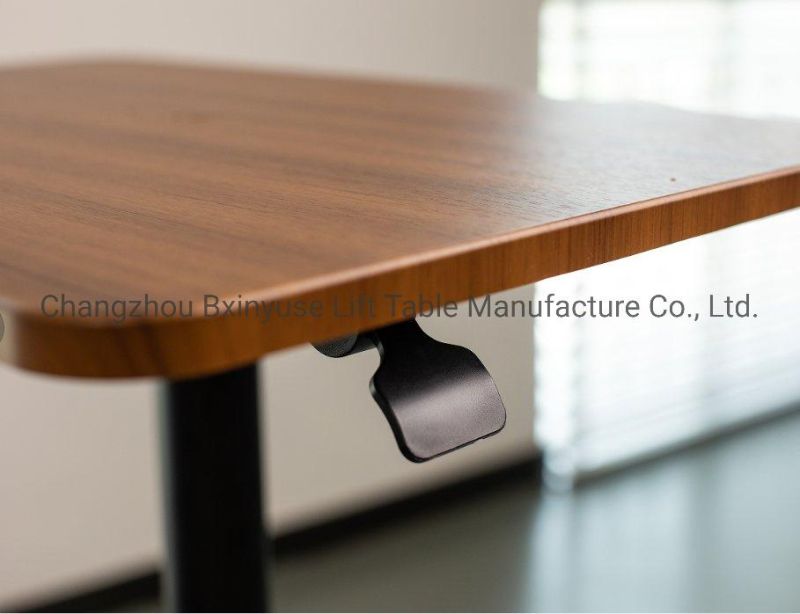 Mobile Laptop Desk China Factory Pneumatic Standing Table Computer Desk