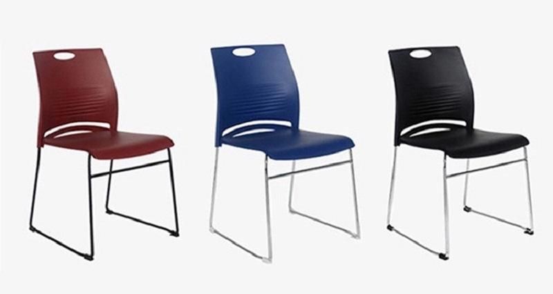 Hot Sale Fabric Commercial Training Room Stackable Conference Office Plastic Chairs