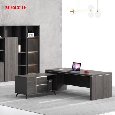 Modern Design Office Melamine Manager Boss CEO Executive Desk Table