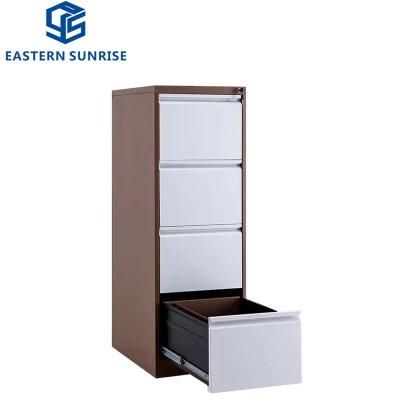 Document File Contract Storage Metal Office Cabinet with 4 Drawer