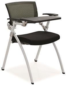 Wholesale Modern School Furniture Conference Folding Study Mesh Chair with Writing Tablet H606c-1