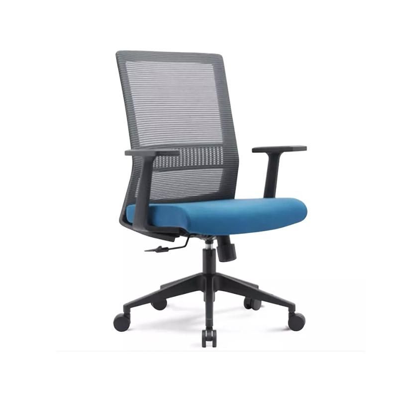 Meeting Room Comfortable Mesh Chair Height Adjustable Swivel with Low Back