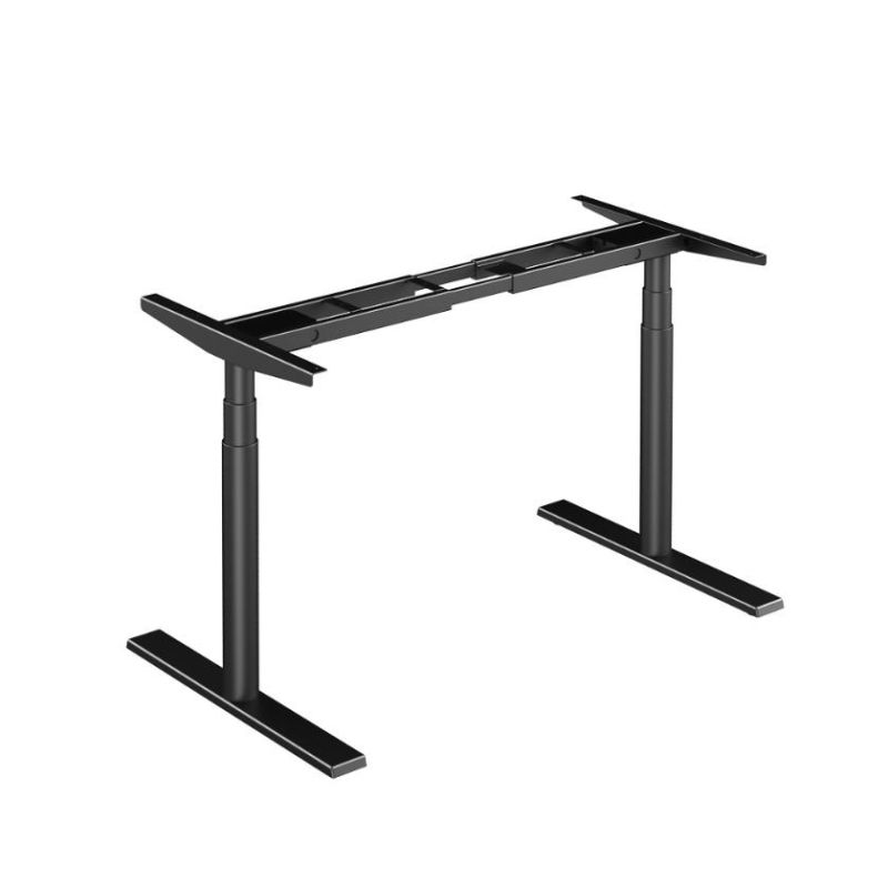 Jiecang Office Executive Computer Table Lifting Legs Height Adjustable Metal Sit Stand Desk Frame