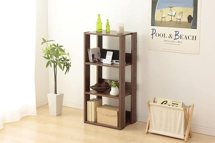 Open Back Standing Storage Bookshelf