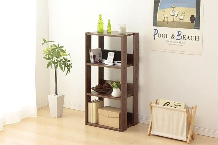 Open Back Standing Storage Bookshelf