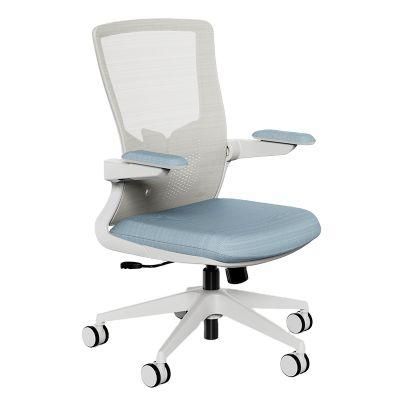 High Quality Middle Back Medical Swivel Staff Office Desk Mesh Chair