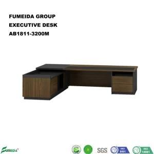 Office Furniture Melamine Flake Chipboard Boss Executive Manager Table (AB1811)