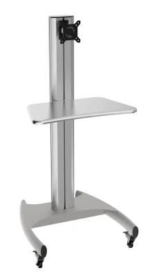 Mobile Computer Workstation 1-Monitor 10-24&quot; Height Adjustment (PCM 1201A)