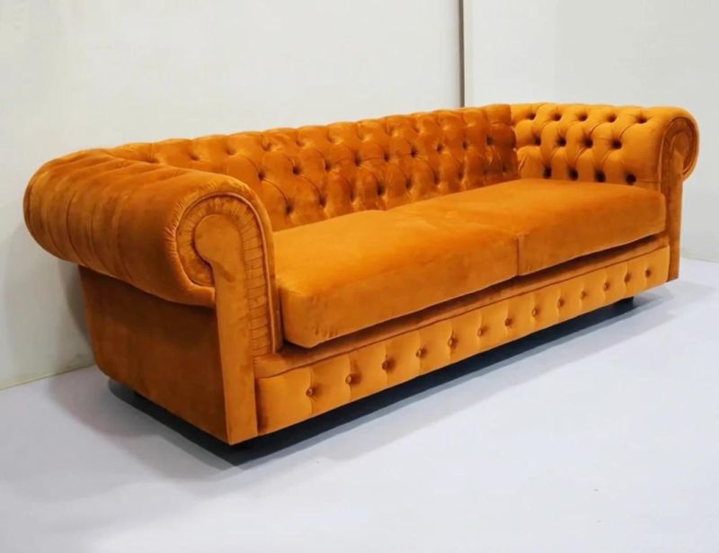 Chesterfield Sir William Fabric Sofa