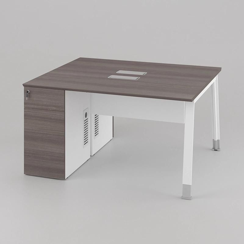 High Quality Modern Design Office Desk Furniture Two Seats Computer Desk