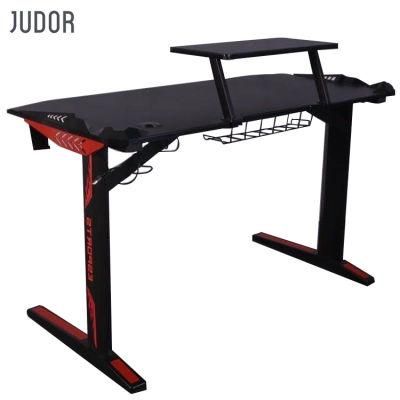 Judor Shape Gaming Desks Chair Laptop Desk Standing PC Computer Gaming Table Gaming Desk