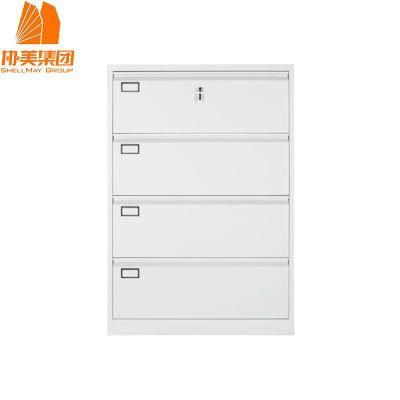 Storage System 4 Drawer Metal File Cabinets Lateral Gooseneck Handle