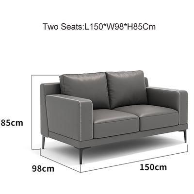Cheap Simple Style Office Sofa Synthetic Leather Sofas Low Price Executive Office Sofa Set