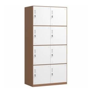 Relax Door High Quality Locks High Quality Metal Fittings Eight Door Wardrobe