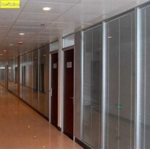 Fireproof Glass Blinds Office Partition