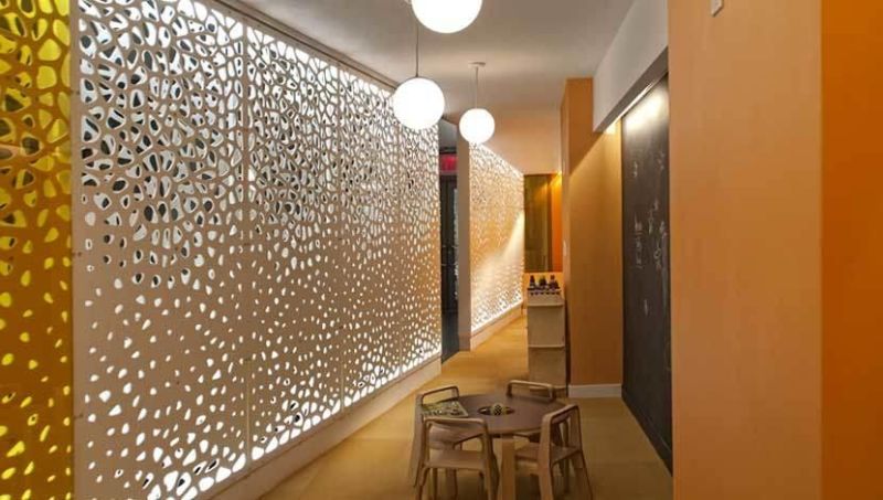 Decorative Privacy Screens Creative Office Partition Lobby Feature Walls Partition Wall