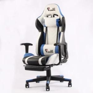Color Gaming Chair Customizable New Modern Ergonomic Comfortable with Foot Drag Reclining