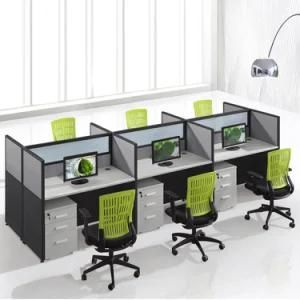 China Factory MFC Office Wooden Table Workstation Cubicle