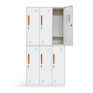 High Sale Save Space Large Storage Space Six Door Wardrobe