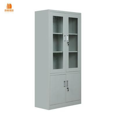 Office Furniture Supplier Metal Storage Cabinets with Glass Door