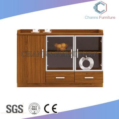 Modern Office Furniture Wooden Filing Cabinets with Glass Door (CAS-FA33)