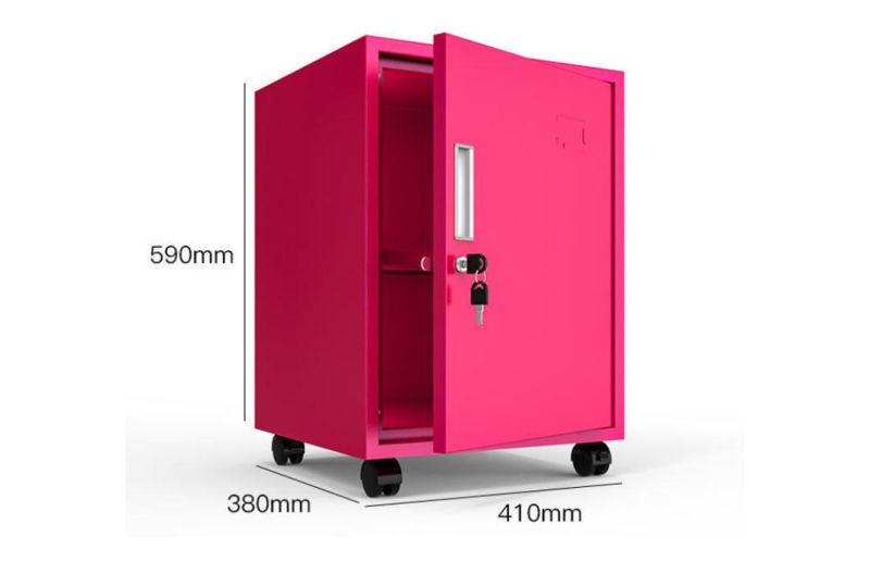 Metal Mobile Steel Safe Box with Metal Storage for Office/Home