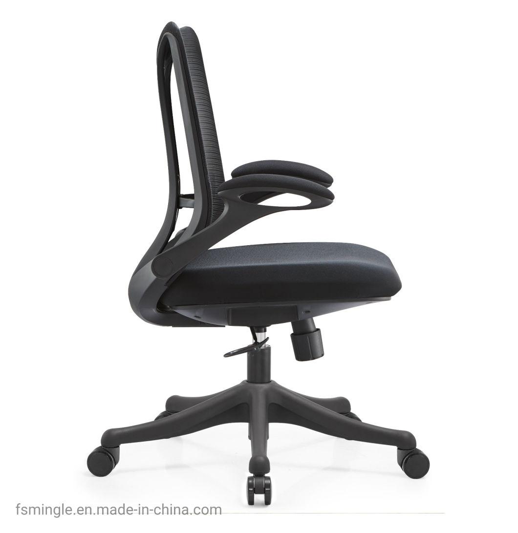 Ahsipa Furniture Ergonomic Middle Back Adjustable Swivel Mesh Office Chair