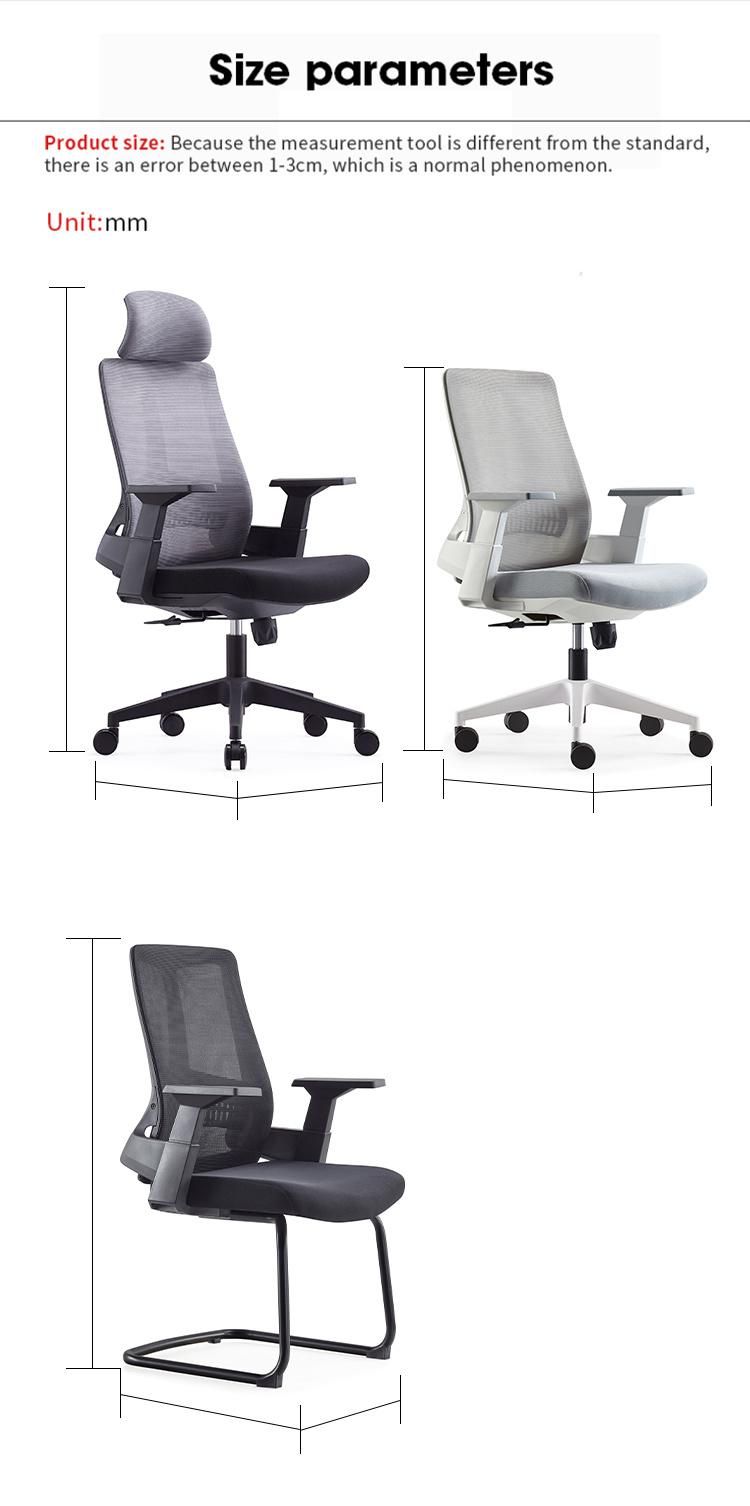 High Back 3D Armrest Swivel Executive Gaming Home Furniture Korea Mesh Office Chair