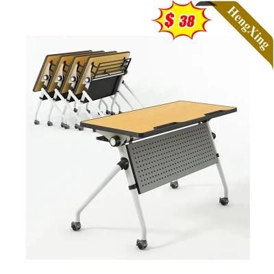 Adjustable Office Furniture Folding Table Training School Classroom Student Study Desk