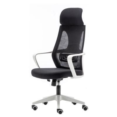 Best White Coated Frame Office 360 Swivel Chair for Home or Meeting Room