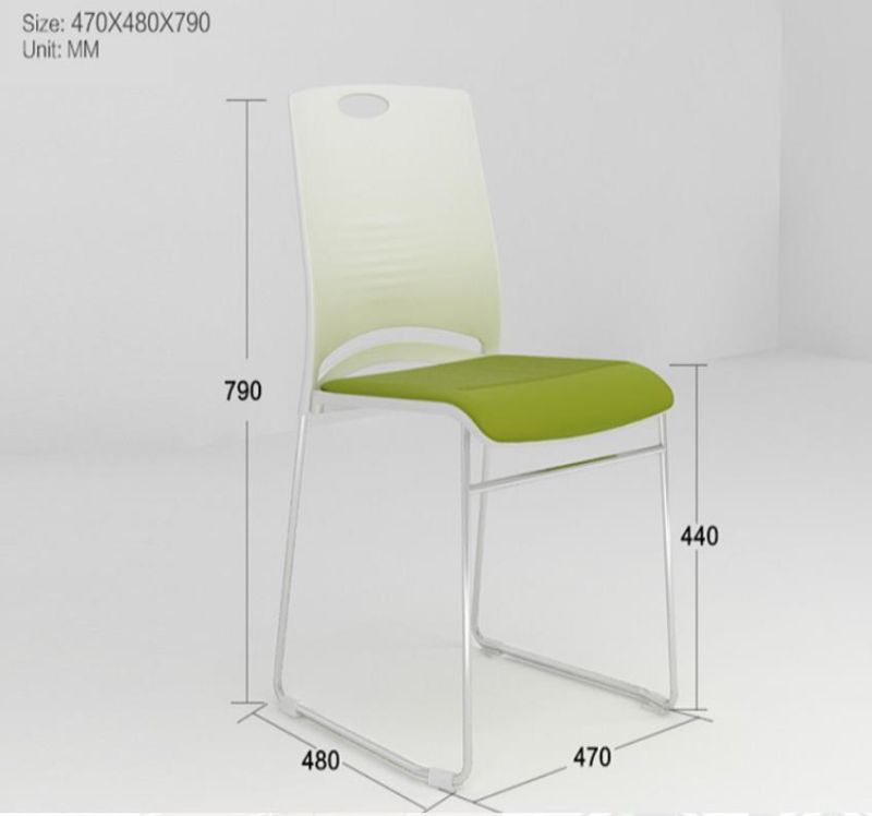 Hot Sale Plastic Chairs Office Visitor Chair Customized Stackable Chairs