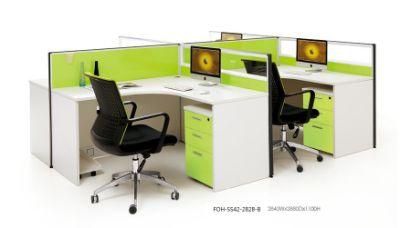 4 Worker Workstation Office Cubicles Panels (FOH-SS42-2828-B)
