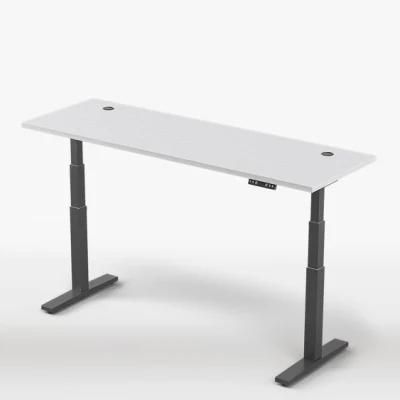 Electric Height Rising 3-Stage Adjustable Steel Table Lift Base Leg