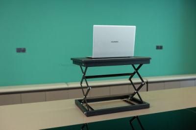 High Quality Manual Height Adjustable Standing Laptop Desk