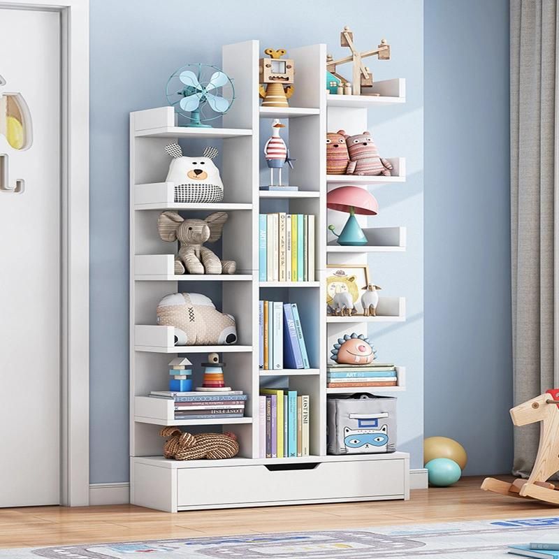 Multi-Layer Creative Tree-Shaped Storage Picture Book Shelf Home Bookcase 0156