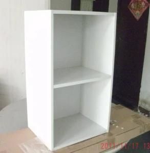 2 Tier Black /White /Beech Bookcase (4143S)